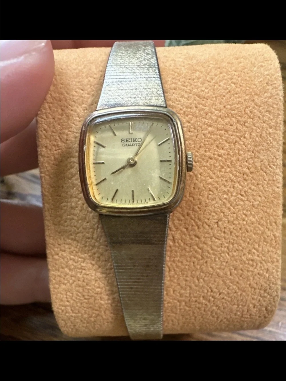 Vintage Seiko Quartz Ladies Square Watch